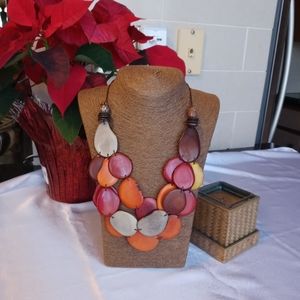 Tagua Necklace Artisanal High Quality Free Shippng